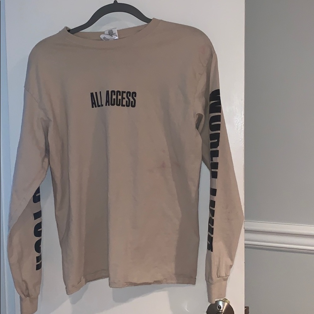 Justin bieber merch size medium